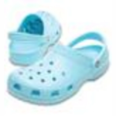 Crocs ice blue white on sale